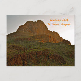 Sombrero Peak i Tucson, Arizona Vykort