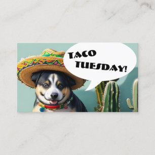 sombrero perro-minne lojalitetskort