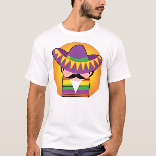 Sombrero Tee Shirt (Framsida)