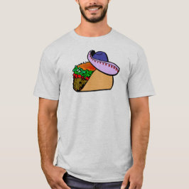 Sombrero Wearing Taco T-shirt
