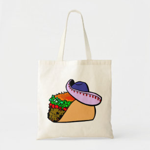 Sombrero Wearing Taco Tygkasse