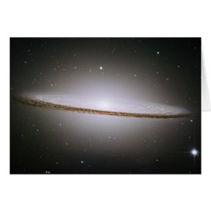 Sombrerogalax (det Hubble teleskop) Hälsningskort