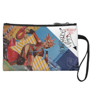 Sombreros förenad mini- koppling för Collage Kuvertväska