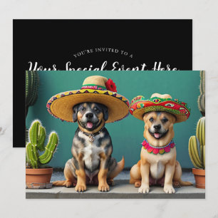 sombreros hundar inbjudningar