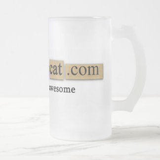 SOMC - Frostad ölmugg Frostat Ölglas