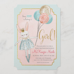 Some Bunny Baby Shower Inbjudan
