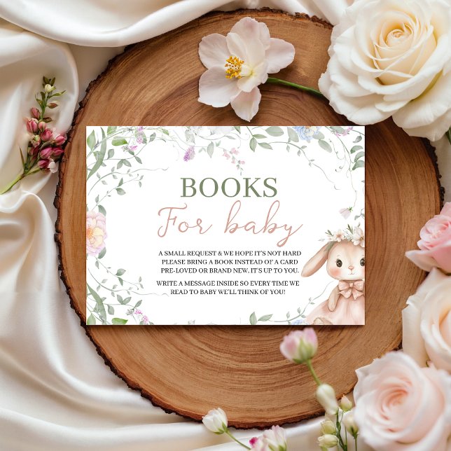 Some Bunny  Books for Baby Card Tilläggskort (Skapare uppladdad)