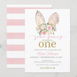 Some Bunny fyller ETT Inbjudan - Kaninöron