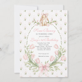 Some Bunny is One Invitation, Bunny Birthday Inbjudningar