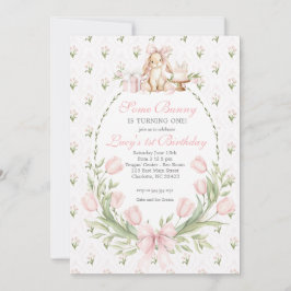 Some Bunny is One Invitation, Bunny Birthday Inbjudningar