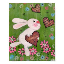 Some Bunny Loves You - 8x10 Påskkanin Barn Konst