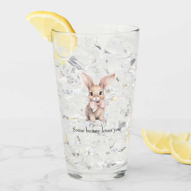 Some Bunny Loves You Glaskopp (Framsida Ice)