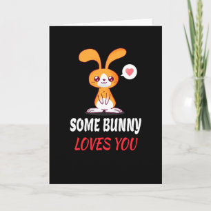 Some Bunny Loves You I Partnerskap Kort