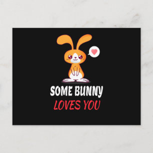Some Bunny Loves You I Partnerskap Vykort