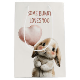 Some Bunny Loves You med hjärtballong