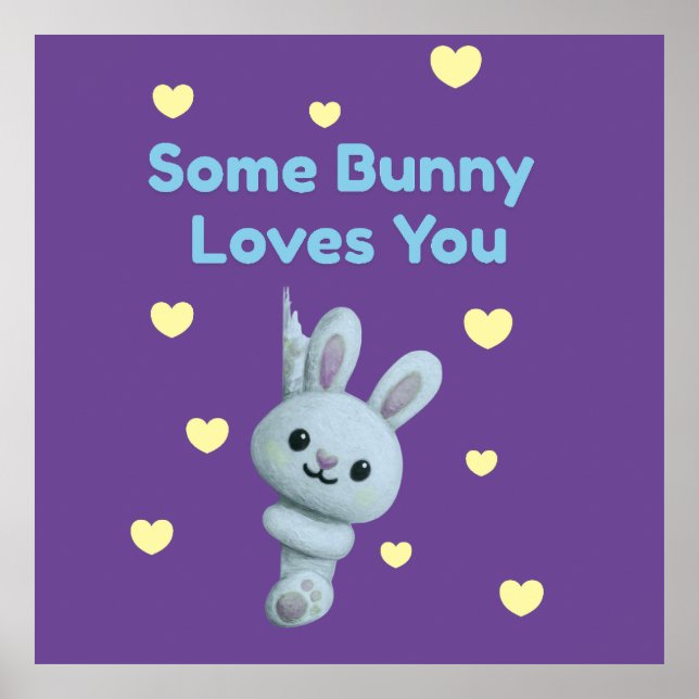 Some Bunny Loves You Poster (Framsidan)