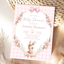 Some Bunny Mysigt Bebis Kalas Inbjudningar