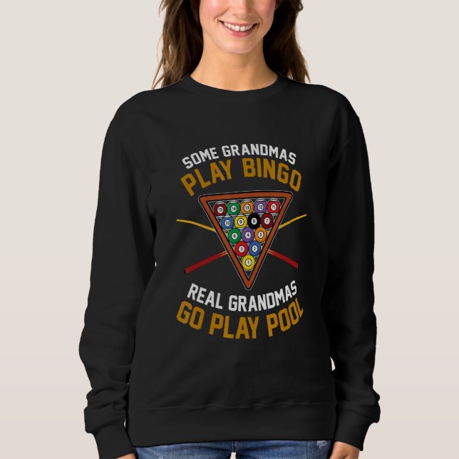 Some Grandmas Play Bingo Real Grandmas Go Play Poo T Shirt (Framsida)