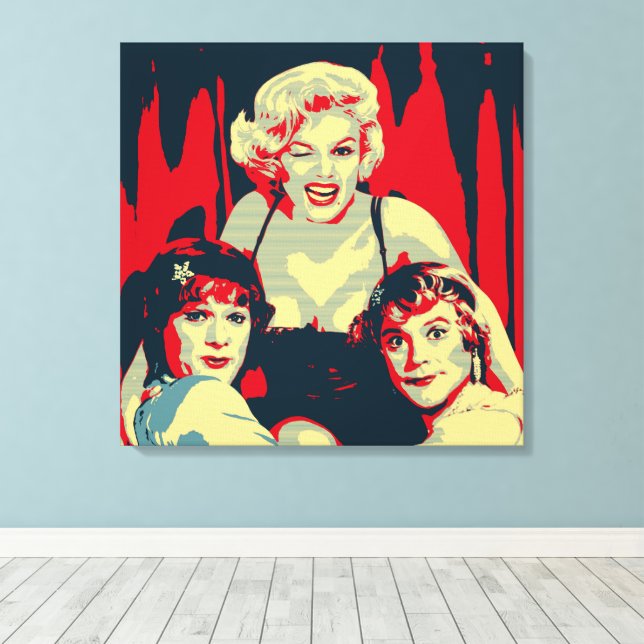 Some like it hot Pop Art Canvastryck (Insitu (trägolv))