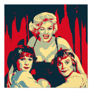 Some like it hot Pop Art Fototryck