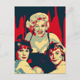 Some like it hot Pop Art Vykort