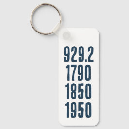 Some of my favorite numbers nyckelring