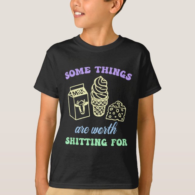 Some Things Are Worth Ting For Funny Apparel  T Shirt (Framsida)