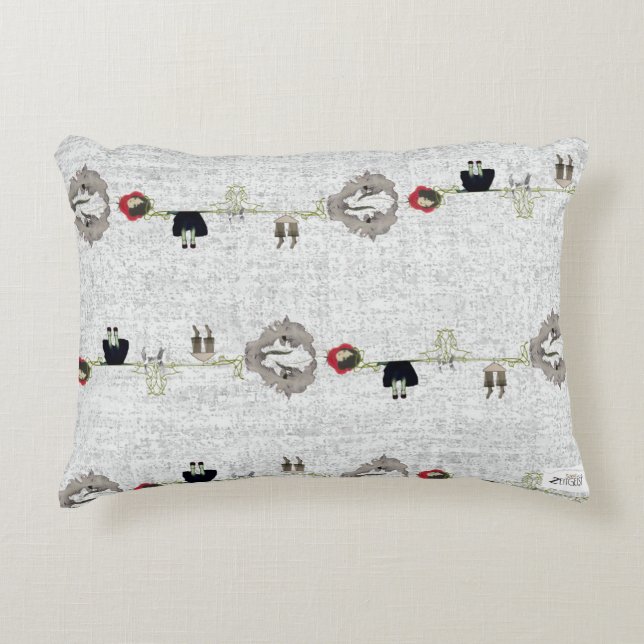 Some Zeitgeist — Core Collection (Diptych) Prydnadskudde (Framsidan)