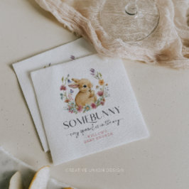 Somebunny Baby Shower Wildflower Servetter