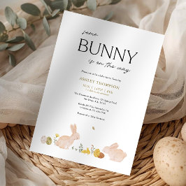 Somebunny Spring Påsk Bebis Shower Inbjudningar