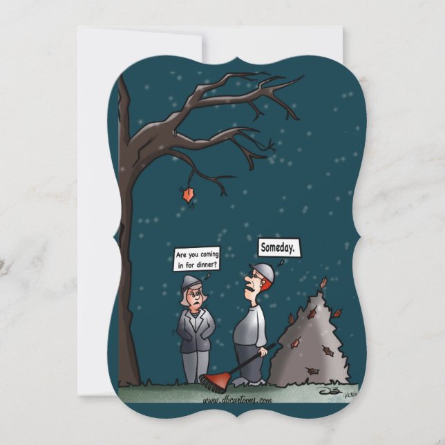 Someday Flat Greeting Card Kort (Framsida)