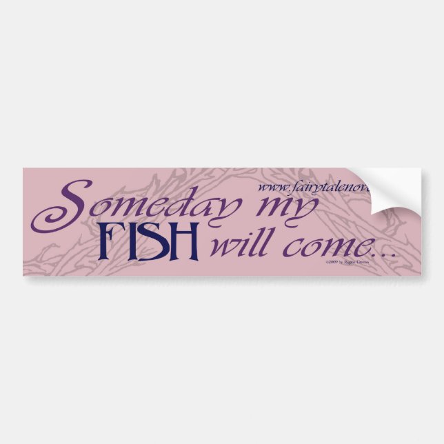 Someday min fisk ska kombildekal bildekal (Framsidan)
