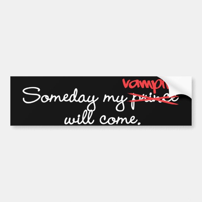 Someday min vampyr ska kombildekal bildekal (Framsidan)