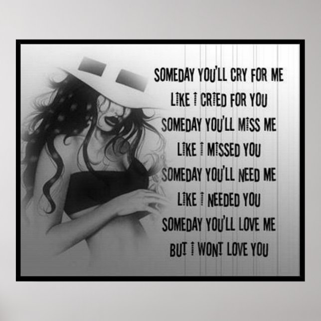 Someday Poster (Framsidan)