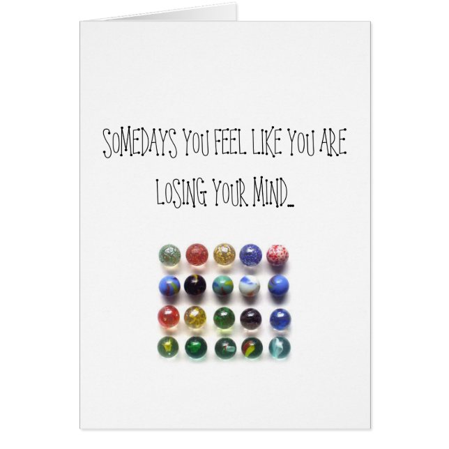 SOMEDAYS DIG KÄNSELFÖRNIMMELSENÅGOT LIKNANDE… HÄLSNINGSKORT (Framsidan)