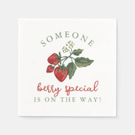 Someone Berry Special Baby Shower Napkin Pappersservett