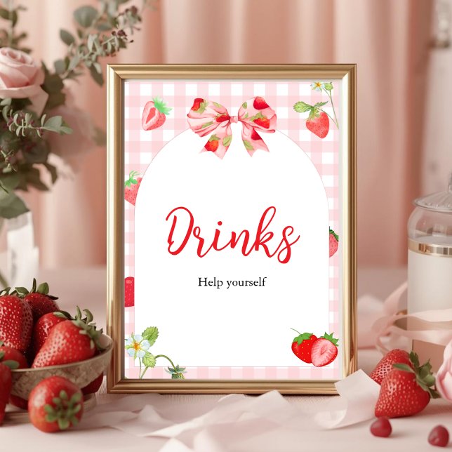 Someone Berry Sweet  | Dricksbordsskylt Poster (Skapare uppladdad)