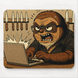 Someone Is Wrong On the Internet - Sloth Mouse Pad Musmatta