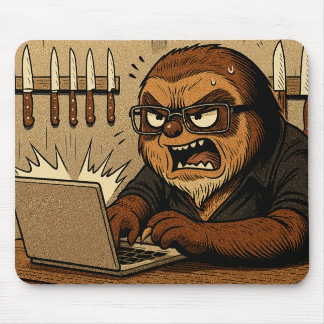 Someone Is Wrong On the Internet - Sloth Mouse Pad Musmatta (Framsidan)