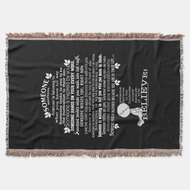 SOMEONE TRÄD FILT (Framsidan)