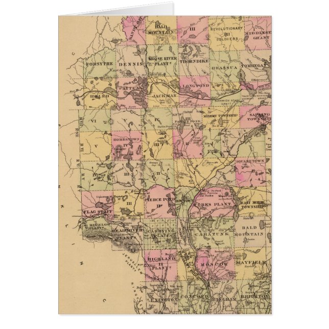 Somerset County Hälsningskort (Framsidan)