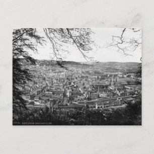 Somerset, Förenade kungariket, Bath City panorama Vykort