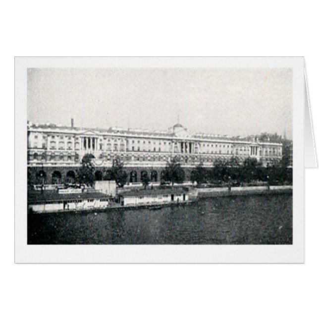 Somerset House, 1913 Hälsningskort (Framsidan Horizontal)