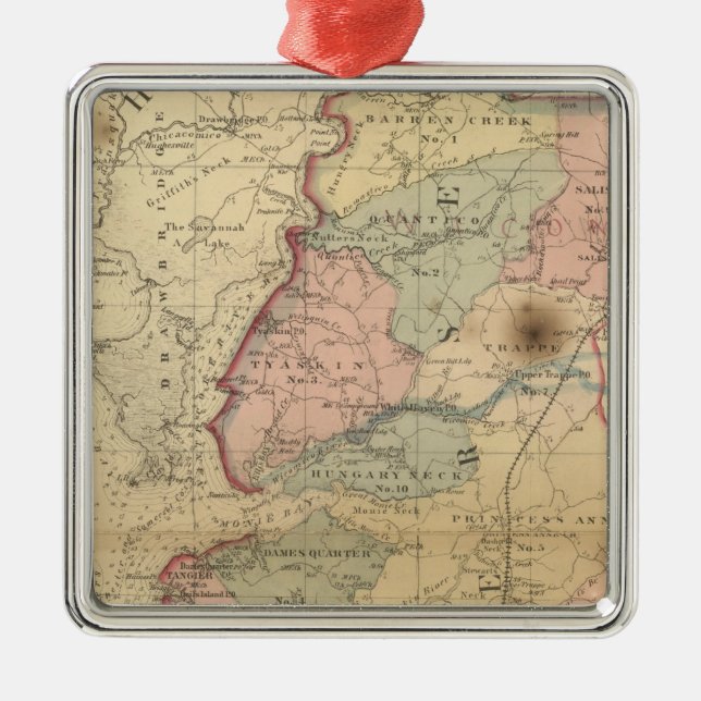 Somerset Julgransprydnad Metall (Framsidan)