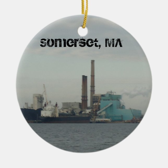 Somerset, MORSA Julgransprydnad Keramik (Framsidan)