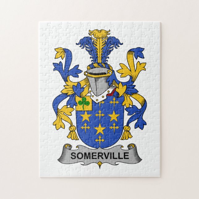 Somerville familjvapensköld pussel (Vertikal)