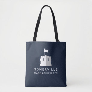 Somerville Massachusetts Tote Bag Tygkasse