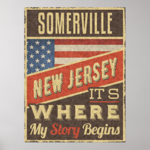 Somerville New jersey Poster