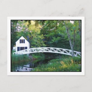Somesville Footbridge Vykort