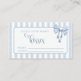 Something Blue Before I Do Bow Guess Kisses Tilläggskort